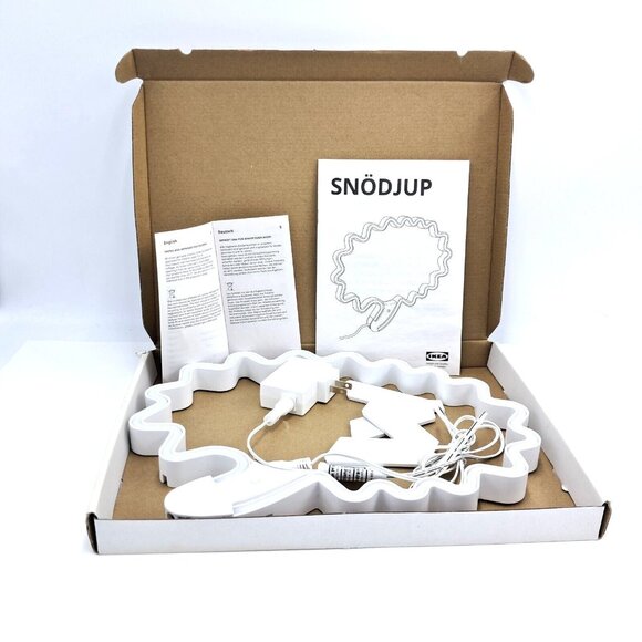 IKEA Snodjup  LED Decorative Light Speech Bubble White-Multicolor-705.106.54 - Picture 1 of 9